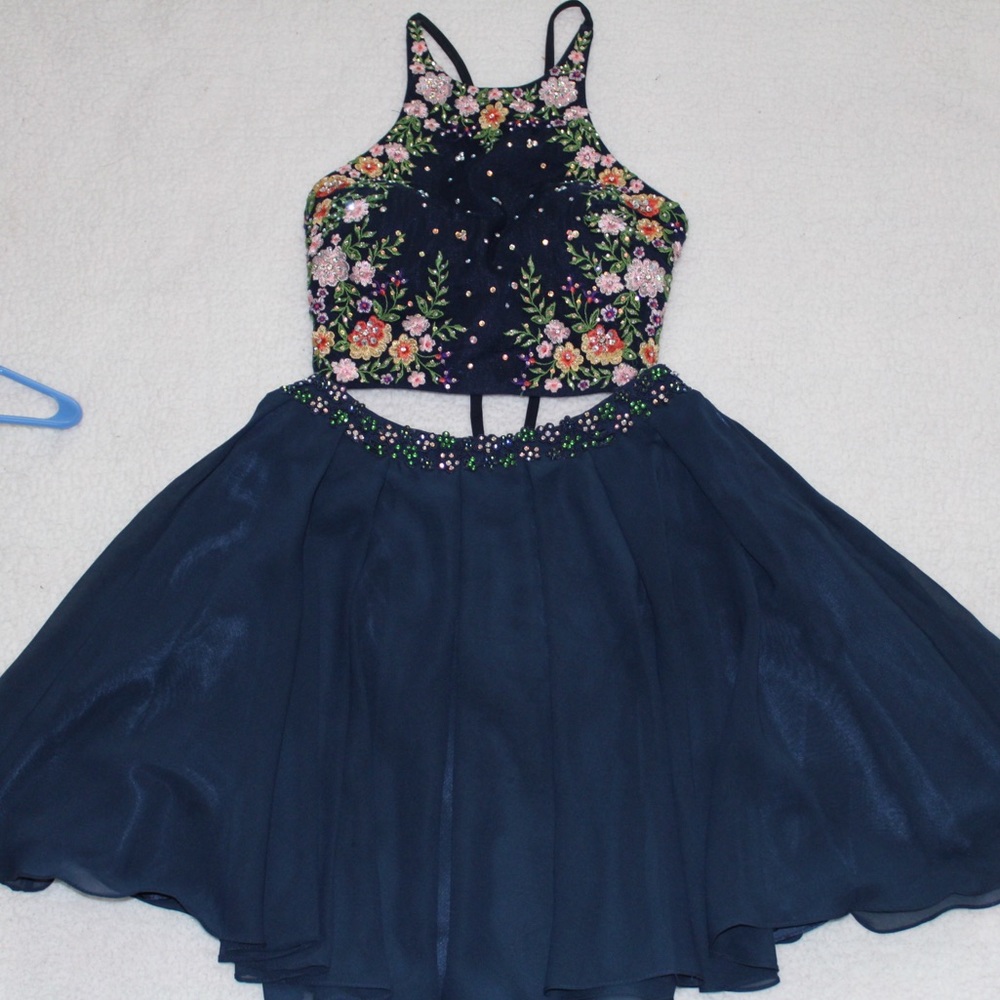 STUNNING two piece rare homecoming/prom dress